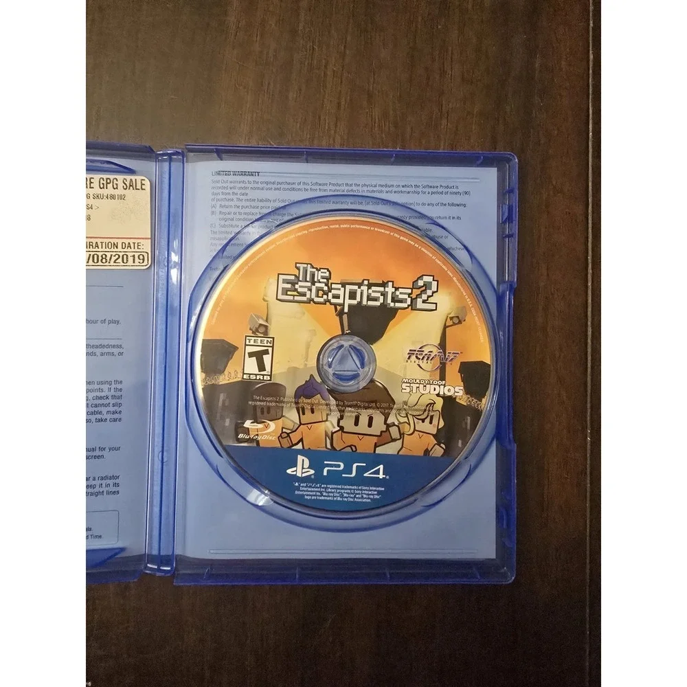 Escapists‎ 2 (Sony PlayStation 4, 2017) Team 17 PS4